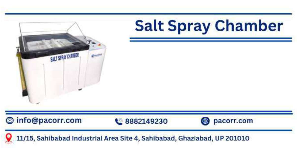 Salt Spray Chamber Essential Tool for Corrosion Testing